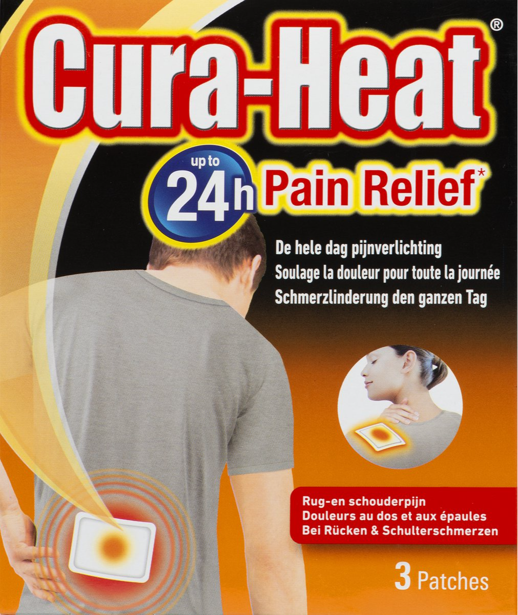 Image of Cura Heat Pain Relief Warmtepleisters