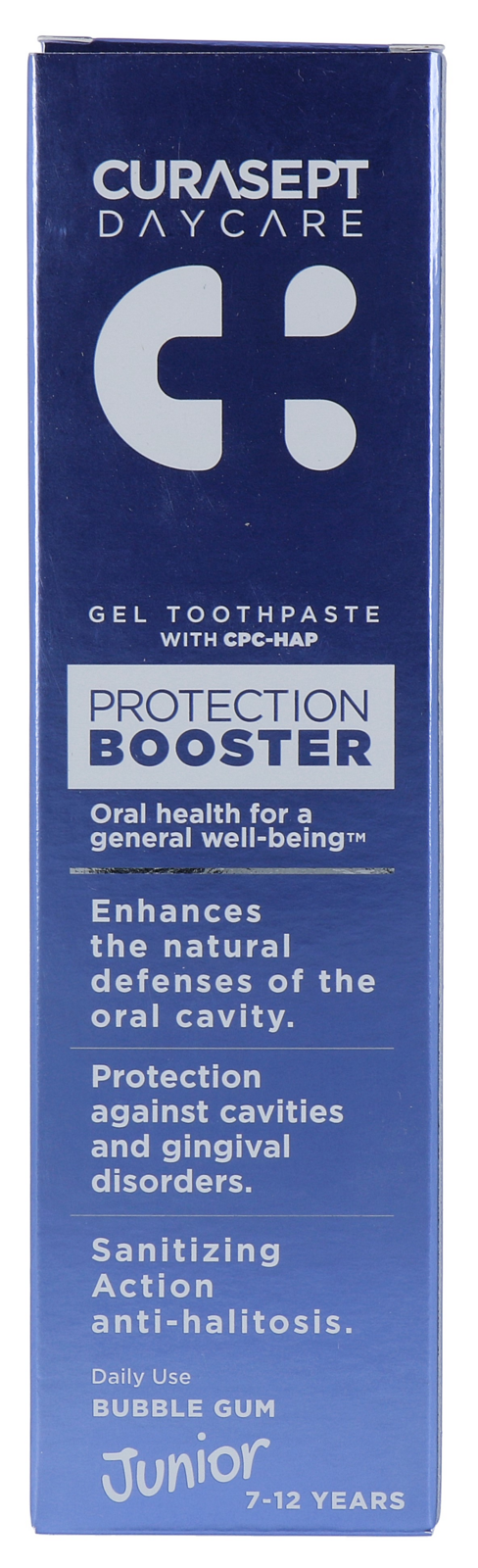 Curasept Daycare Protection Booster Gel Toothpaste Junior - Bubble Gum afbeelding
