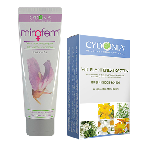 Cydonia Phytopharmaceuticals Vijf Plantenextracten + Mirofem Combi