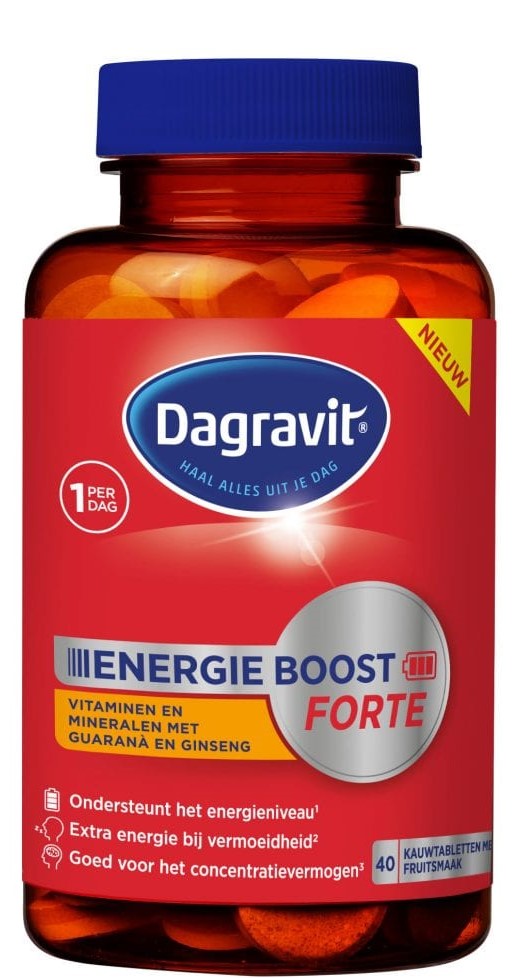 Dagravit Energie Boost Forte Kauwtabletten