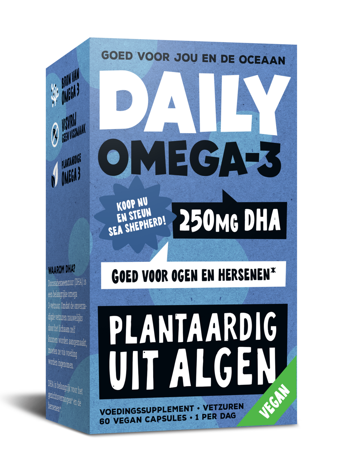 Afbeelding van Daily Omega-3 250mg DHA Vegan Capsules