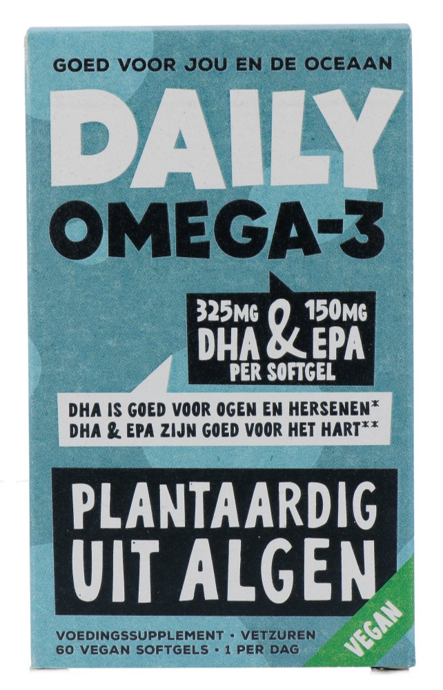 Daily Omega-3 DHA & EPA Vegan Softgels