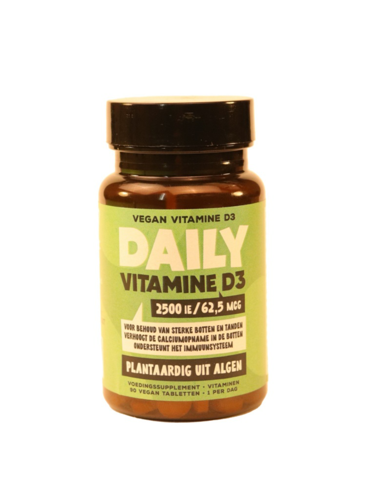 Daily Vegan Vitamine D3 2500ie