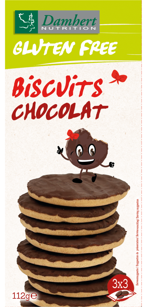 Damhert Gluten Free Biscuits Chocolat