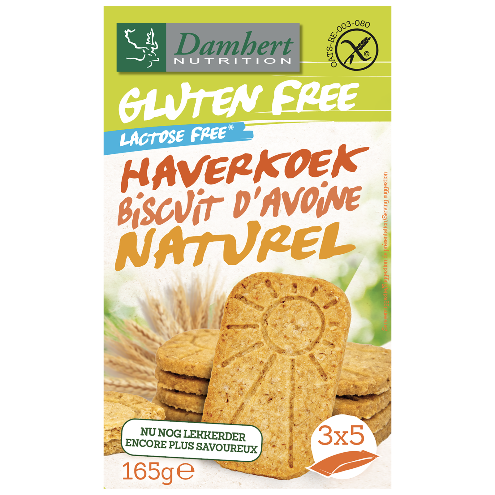Damhert Gluten Free Haverkoekjes Naturel