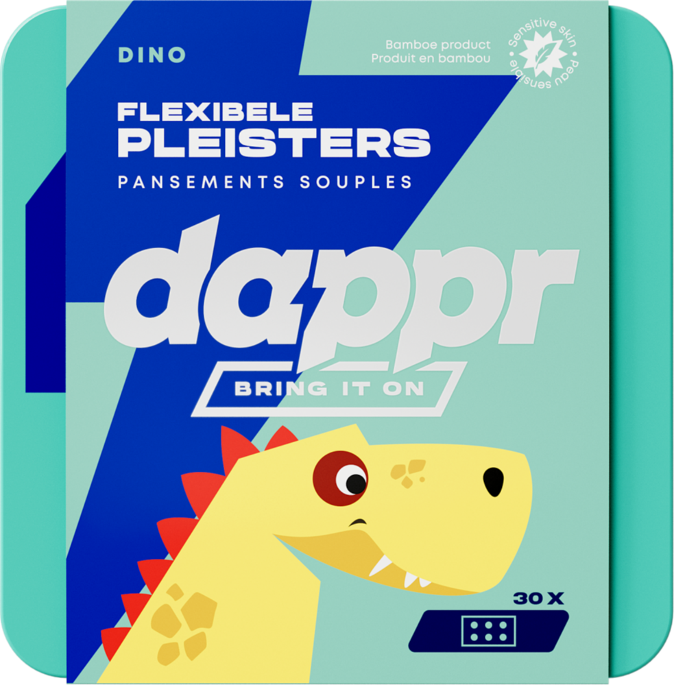 Dappr Flexibele Pleisters Dino afbeelding