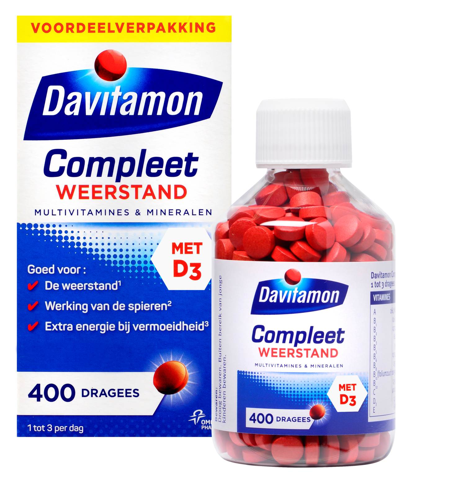 Davitamon Tabletten Compleet Vitamine Weerstand 400 stuks online kopen