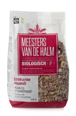 De Halm Muesli Krokant Kokos Hazelnoot