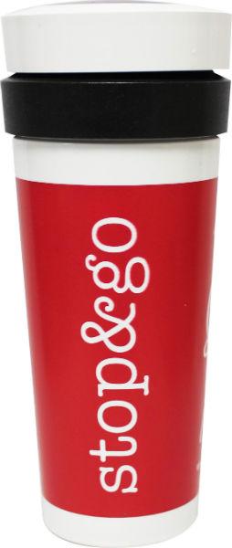 De Halm Stop & Go Beker Rood