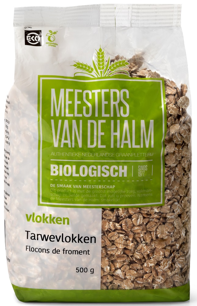 De Halm Tarwevlokken Eko