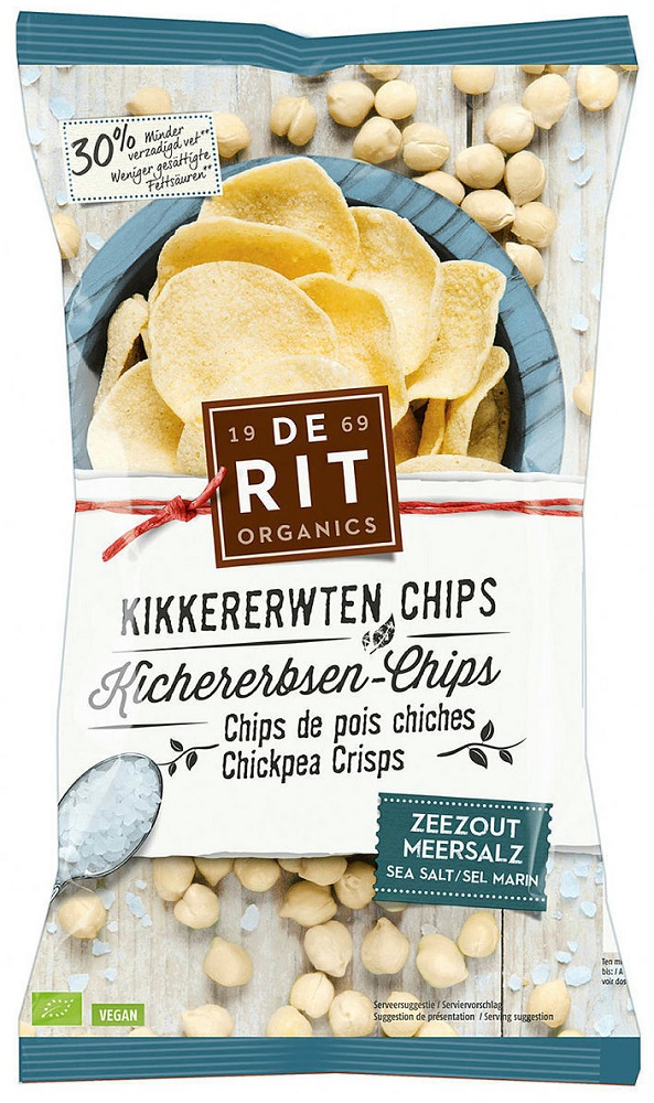 De Rit Kikkererwten Chips Zeezout