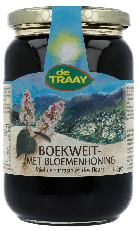 De Traay Boekweit Bloemenhoning afbeelding