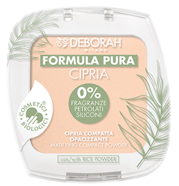 Deborah Milano Formula Pura Gezichtspoeder | Beige 02 Deborah Milano Formula Pura Gezichtspoeder | Beige 02