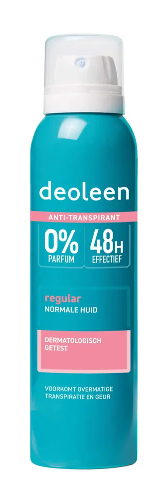 Deoleen Anti-transpirant Deodorant Spray Regular afbeelding