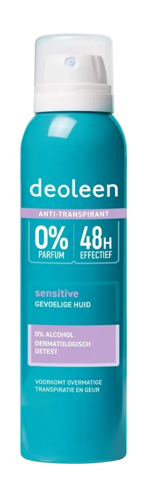 Deoleen Anti-transpirant Deodorant Spray Sensitive afbeelding