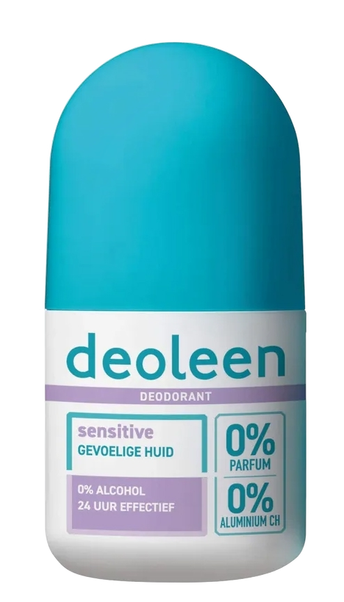 Deoleen Deodorant Roller Sensitive 0% afbeelding