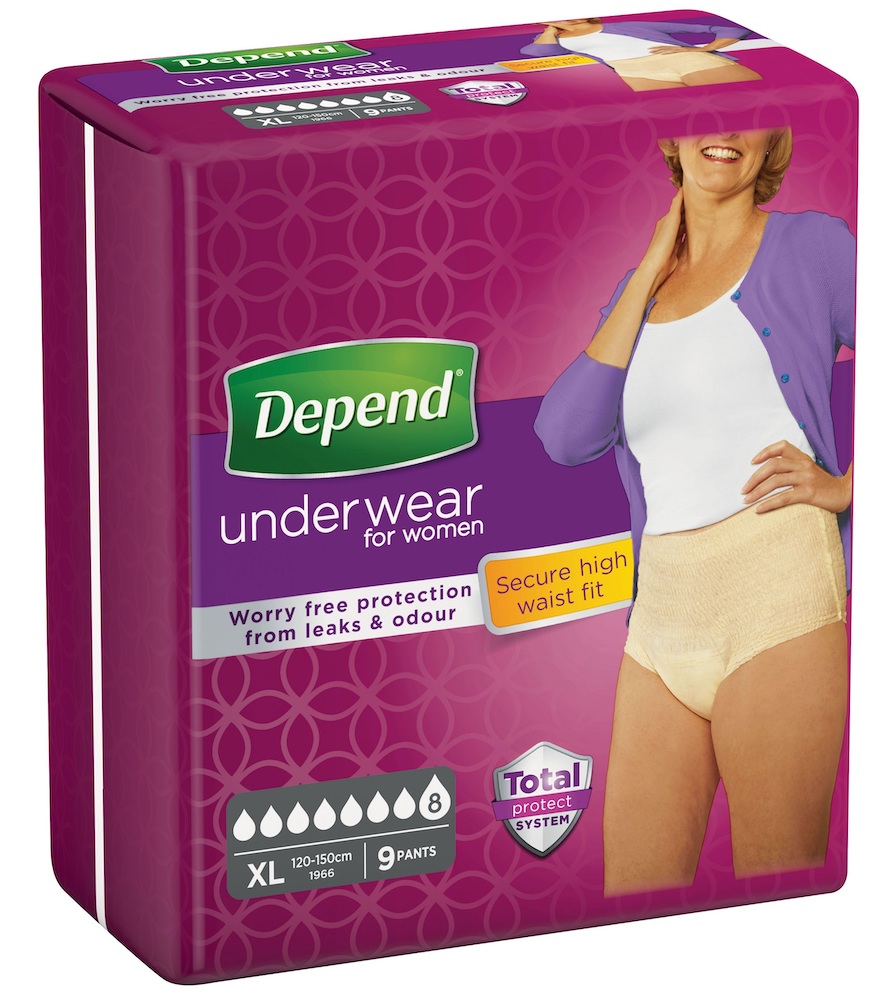 Depend Pants Vrouwen Super maat XL