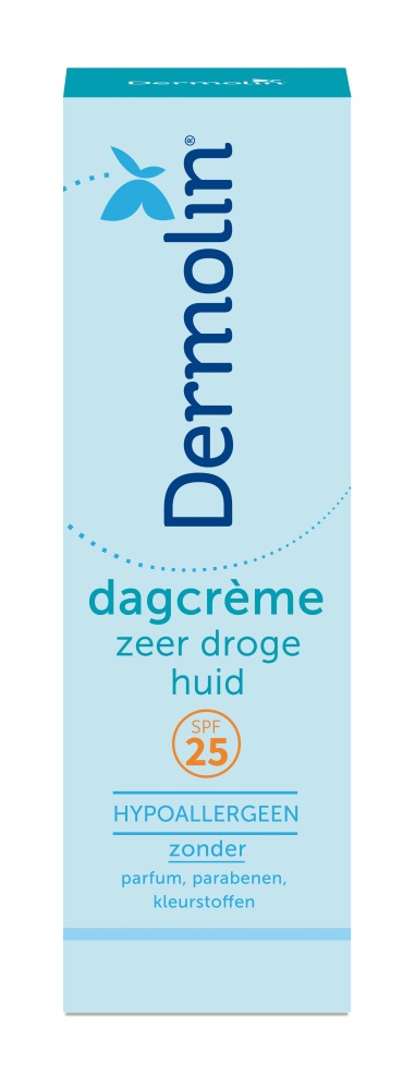 Image of Dermolin Dagcrème Zeer Droge Huid - SPF25 