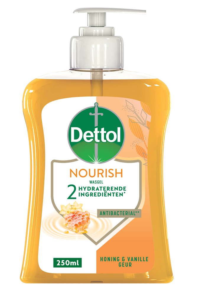 Dettol Antibacterial Honing & Vanille Handzeep afbeelding