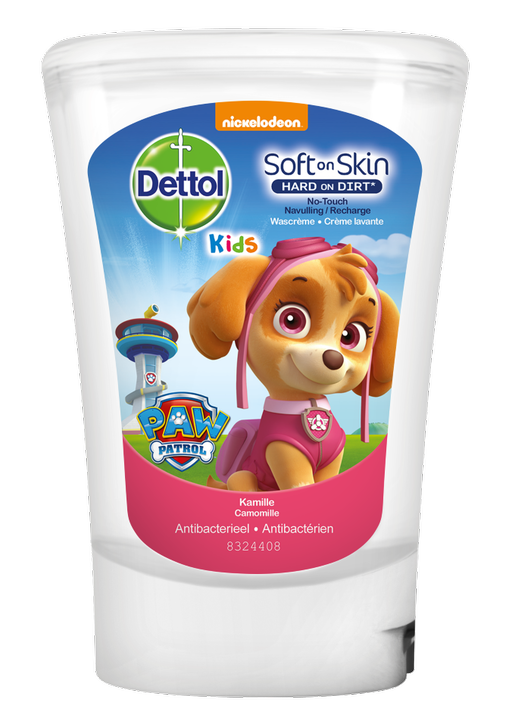 Dettol Handzeep No Touch Navulling Antibacterieel Paw Patrol Roze
