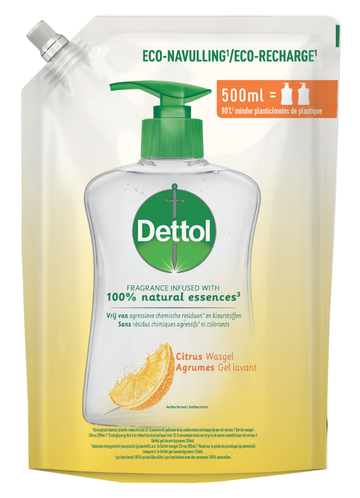 Dettol Navulling Antibacterieel Citrusgeur