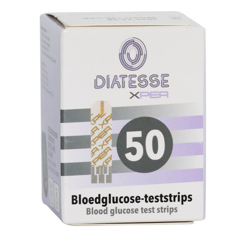 Diatesse Xper Bloedglucose-teststrips