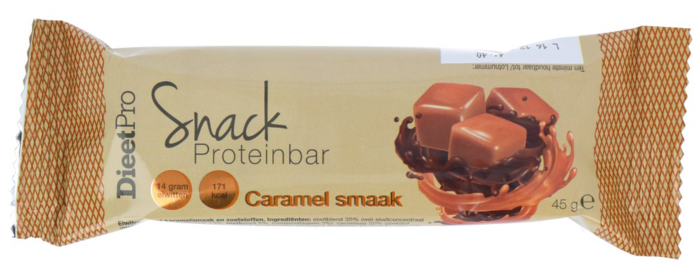 DieetPro Snack Proteinbar Caramel