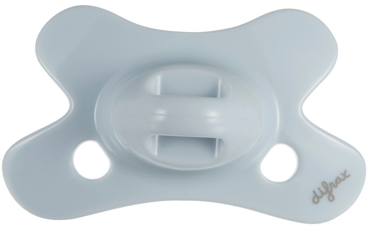 Difrax Fopspeen Natural 0-6 Maanden - Pure Ice