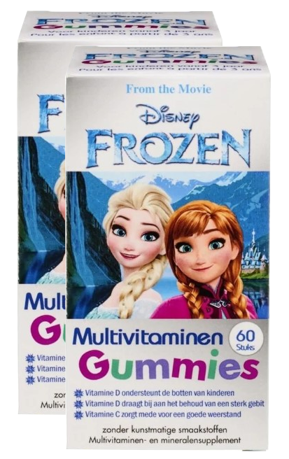 Disney Frozen Multivitaminen Gummies Duoverpakking