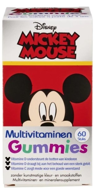 Disney Mickey Mouse Multivitaminen Gummies