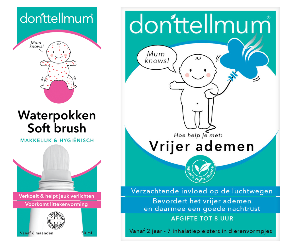 Image of Donttellmum Combi Waterpokkenbehandeling + Inhalatiepleisters 