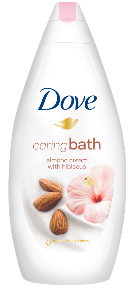 Dove Purely Pampering Amandel & Hibiscus Badcrème