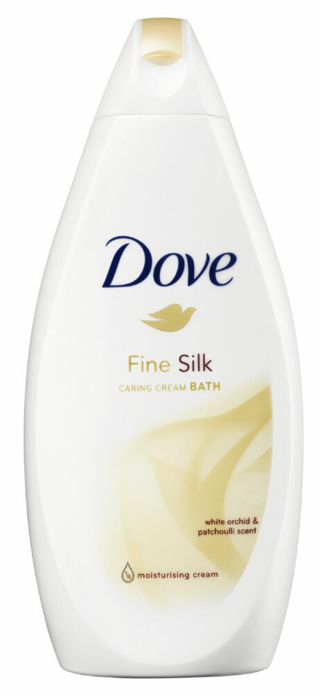 Dove Fine Silk Caring Cream Bath afbeelding
