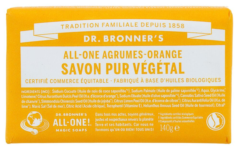 Dr. Bronner Biologische Zeep Citrus