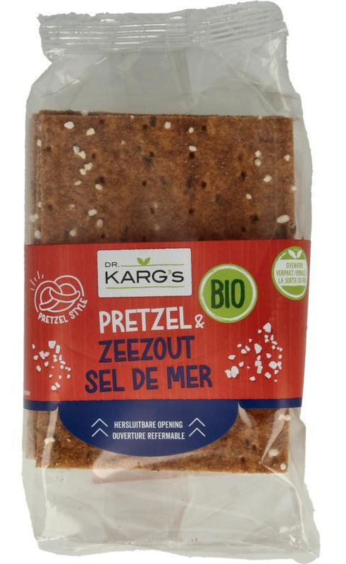 Dr Karg Pretzel & Zeezout Crackers afbeelding