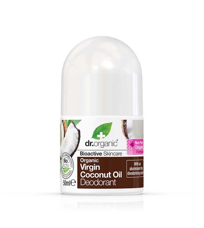 Dr Organic Virgin Coconut Oil Deodorant Roll-On afbeelding