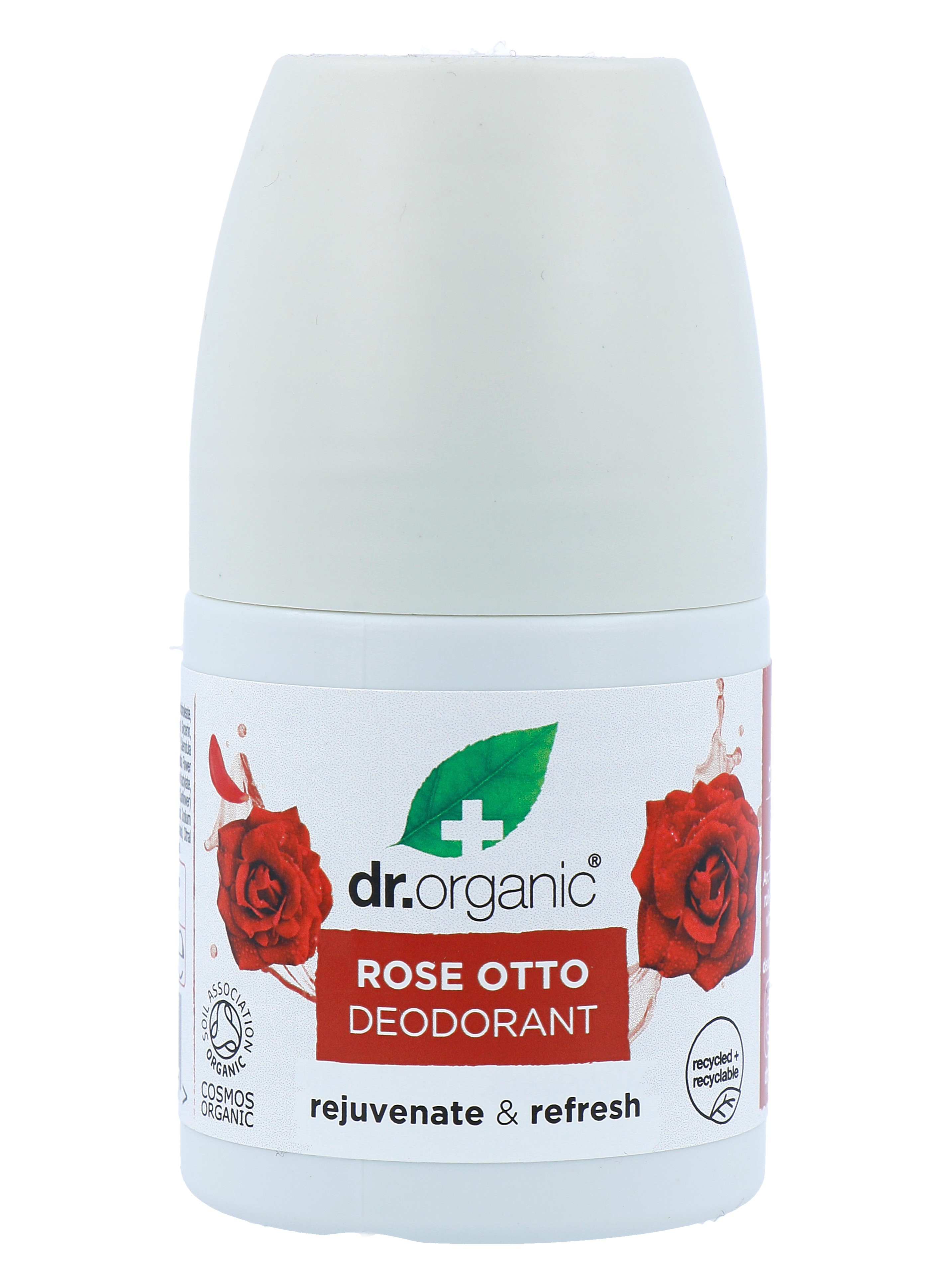 Dr Organic Rose Otto Deodorant Roll-On afbeelding