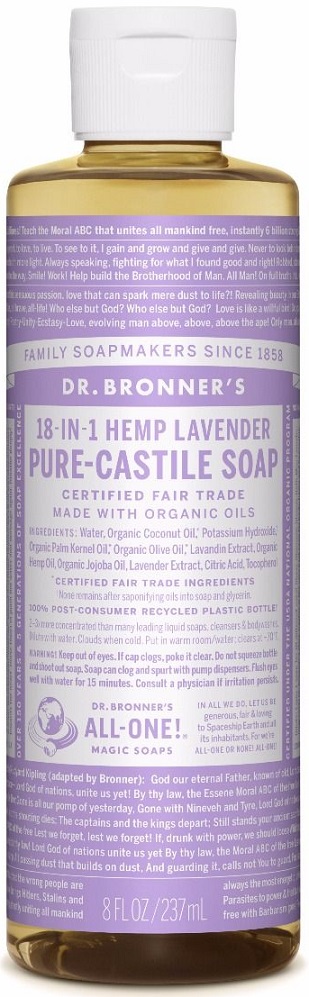 Dr. Bronner Magical Soap Lavendel 237ml afbeelding