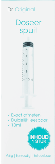 Image of Dr. Original Doseerspuit 10ml 