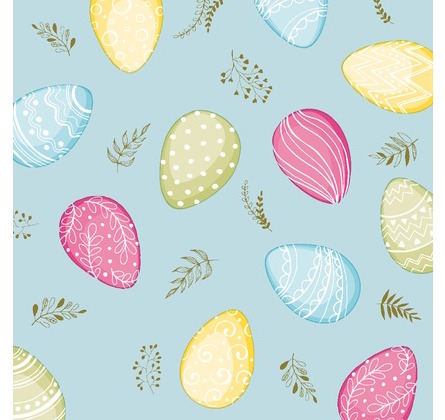 Duni Servetten Pastel Eggs