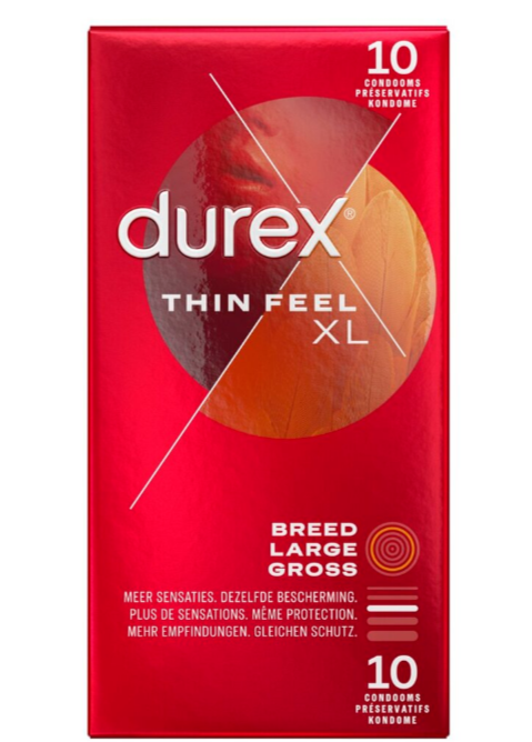 Image of Durex Thin Feel XL Condooms 