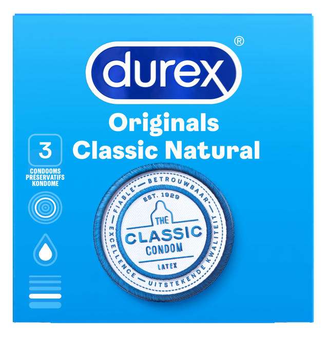 Image of Durex Condooms Naturel 3st