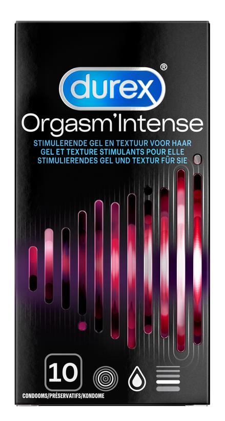 Image of Durex Condooms Orgasm Intense 