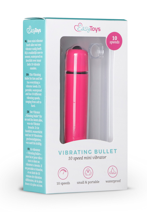 Image of Easytoys Vibrator Bullet Roze
