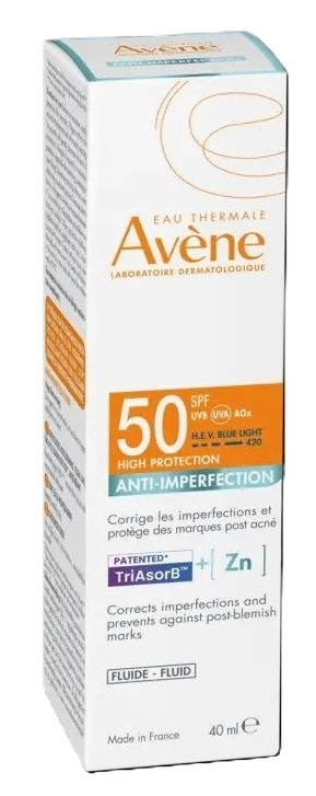 Eau Thermale Avène SPF50 Anti-Imperfection Zonnebrandcrème