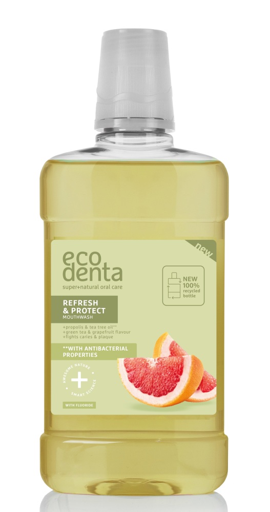 Ecodenta Mondwater Refresh & Protect afbeelding