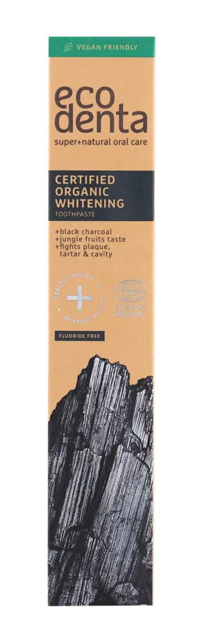 Ecodenta Tandpasta Charcoal Whitening