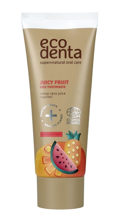 Ecodenta Tandpasta Kids Juicy Fruit afbeelding