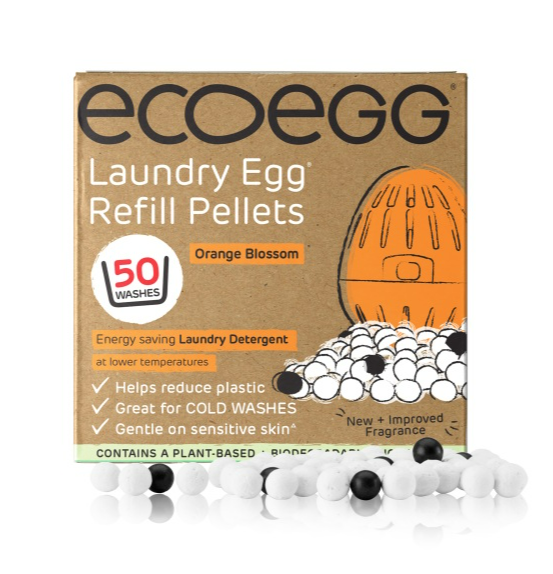 Eco Egg Laundry Egg Refill Pellets Orange Blossom - Voor alle kleuren was