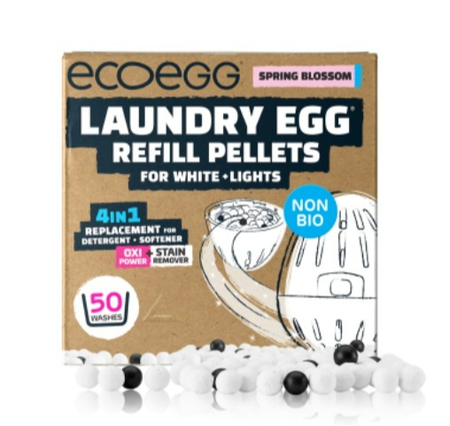 Eco Egg Laundry Egg Refill Pellets Spring Blossom - Voor witte en licht gekleurde was